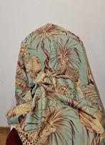 Bohemian stijl stof met Jaguar - 300x280cm - Groene jungle