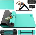 Yogamat - Fitness mat - Sportmat - Yoga mat extra dik - 183x, Verzenden, Zo goed als nieuw