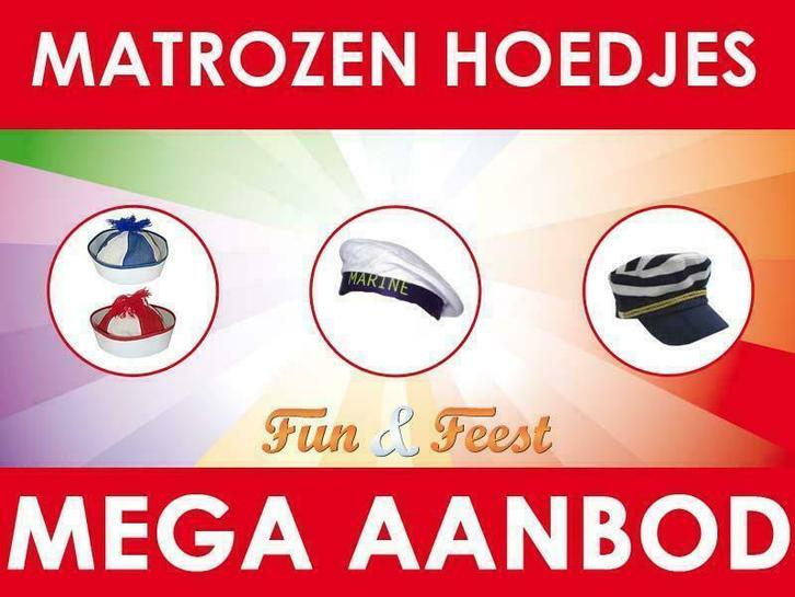 Matrozen carnavalskleding- Mega aanbod matrozen petten, Kleding | Heren, Carnavalskleding en Feestkleding, Accessoires, Nieuw