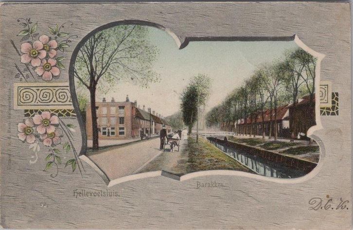 HELLEVOETSLUIS - Barakken, Verzamelen, Ansichtkaarten | Nederland, Verzenden