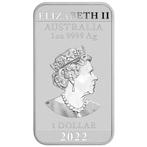 Australië. 2022 1 oz $1 AUD Australia 9999 Fine Silver