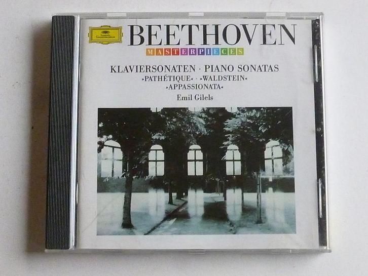 Beethoven - Klaviersonaten / Emil Gilels, Cd's en Dvd's, Cd's | Klassiek, Zo goed als nieuw, Verzenden