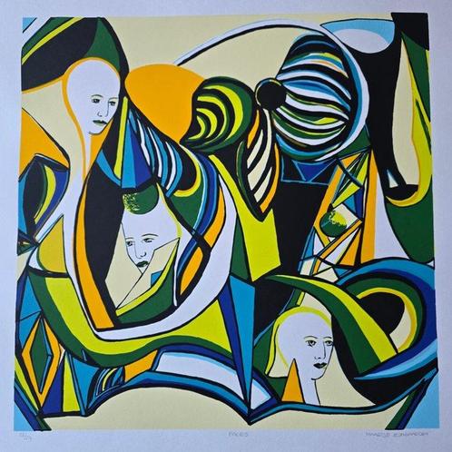 Maartje Wijngaarden (XX) - Face, Antiek en Kunst, Antiek | Overige Antiek