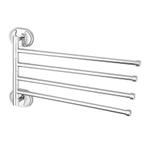 Handdoekenrek Wandmontage | 47cm Chroom | Nieuw | Scherpe..., Ophalen of Verzenden, Nieuw