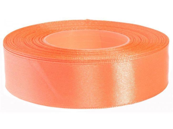 Oranje lint 25mm x 32 meter, Hobby en Vrije tijd, Feestartikelen, Versiering, Nieuw, Ophalen of Verzenden