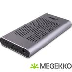 Lindy 43382 USB 3.2 behuizing voor 2x2 Dual M.2 NVMe met, Computers en Software, Computerbehuizingen, Verzenden, Nieuw