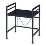 Magnetron rek Sorsele keukenrek 48x40-63x32 cm zwart [en.cas, Verzenden, Nieuw