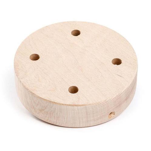 Plafondkap Hout 4 uitgangen, Doe-het-zelf en Verbouw, Overige Doe-het-zelf en Verbouw, Ophalen of Verzenden