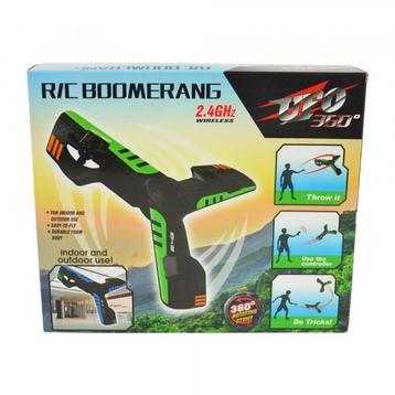 Bestuurbare UFO boemerang