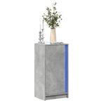 vidaXL Dressoir met LED 42,5x34x85 cm bewerkt hout, Minder dan 50 cm, Verzenden, Nieuw, 25 tot 50 cm