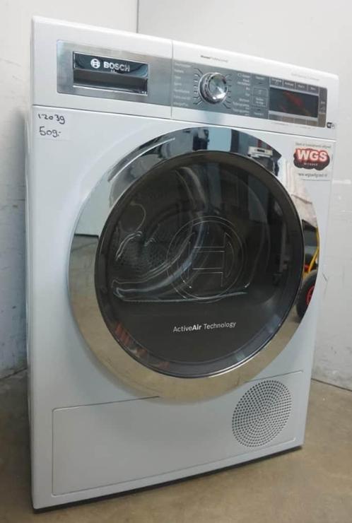 Bosch – WTYH8770NL - warmtepompdroger - tweedehands, Witgoed en Apparatuur, Wasdrogers, 8 tot 10 kg, Zo goed als nieuw, Overige typen