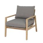 Stoel-Bank Loungeset Alstrup Wicker & Acaciahout The, Tuin en Terras, Tuinsets en Loungesets, Verzenden, Nieuw