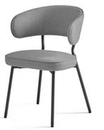 Comfortabele Gestoffeerde Eetkamerstoel met Verstelbare Poot, Huis en Inrichting, Stoelen, Verzenden, Nieuw