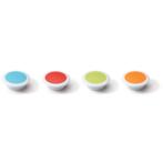 Glasbord magneten 6x, gekleurd, Zakelijke goederen, Kantoor en Winkelinrichting | Kantoorartikelen, Ophalen of Verzenden, Nieuw in verpakking