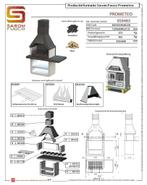 ACTIE - Betonnen barbecue - Houtskool en hout - Bogota, Tuin en Terras, Houtskoolbarbecues, Ophalen of Verzenden, Nieuw, Sarom Fuoco