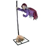 Animatronic Halloween Decoratie Zwevende Heks 195cm Licht, Verzenden, Nieuw, Overige typen
