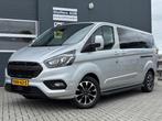 Ford Transit Custom 2.0 TDCI L2H1 Platinum DC 5P | 2X SCHUIF, Automaat, Gebruikt, Overige kleuren, Leder