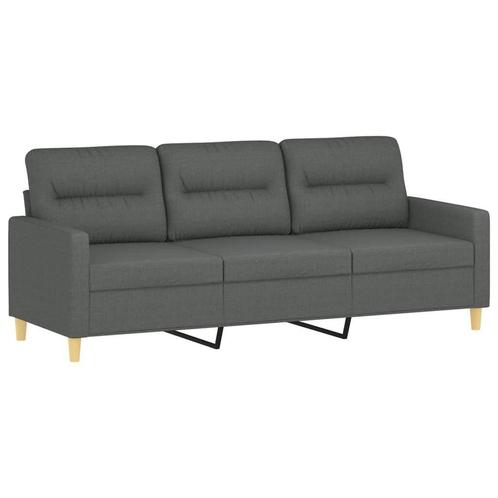Driezitsbank Grijs 180cm - Retourdeal! 35% Korting, Huis en Inrichting, Banken | Bankstellen, 150 tot 200 cm, 75 tot 100 cm, Rechte bank