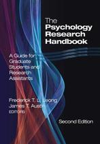 The Psychology Research Handbook 9780761930228, Verzenden, Gelezen, Frederick Leong