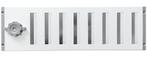 Aluminium afsluitbaar schuifrooster opbouw 500 x 150mm, Doe-het-zelf en Verbouw, Ventilatie en Afzuiging, Verzenden, Nieuw