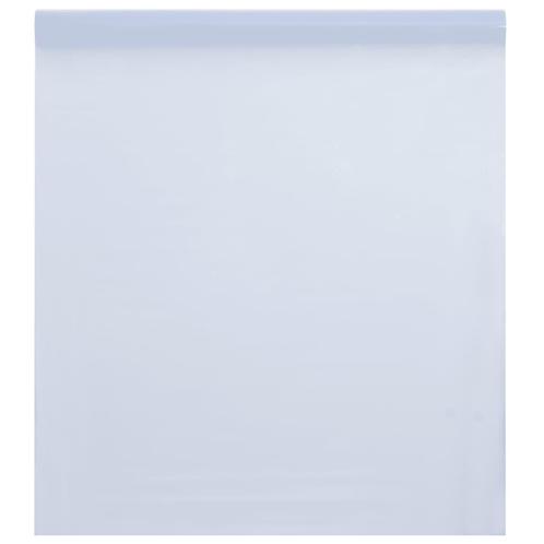 vidaXL Raamfolie statisch mat transparant wit 45x2000 cm PVC, Huis en Inrichting, Stoffering | Gordijnen en Lamellen, Nieuw, Verzenden