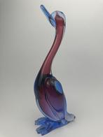 Vintage Murano 0- Barbini Sommerso Glass - Duck Bird, Antiek en Kunst