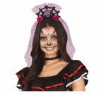 Dia De Los Muertos Haarband Spinnenweb, Verzenden, Nieuw