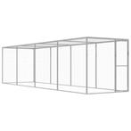 vidaXL Kattenkooi 6x1,5x1,5 m gegalvaniseerd staal, Dieren en Toebehoren, Verzenden, Nieuw