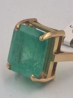 Ring - 18 karaat Geel goud - 13.50ct. tw. Smaragd - Smaragd, Nieuw