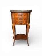 Table ambulante - Ovaal gueridon - palissander - parket -, Antiek en Kunst