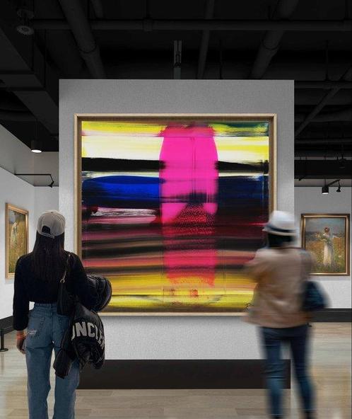 Pirminia - Transoceanic, Antiek en Kunst, Kunst | Schilderijen | Modern