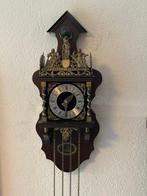 Wandklok - Vintage Hout, Metaal - 1970-1980 - Warmink Dutch, Antiek en Kunst, Antiek | Klokken