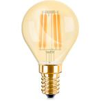 LED Lamp E14 Kogel Filament - Brinton - Amber 4W 360lm - 822, Led-lamp, Soft of Flame, E14 (klein), Nieuw