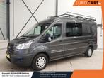 Ford Transit 130pk L3H2 Dubbele Cabine, Auto's, Bestelauto's, Nieuw, Ford, Zilver of Grijs, Lease