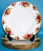 Royal Albert - Old Country Rose - Bord (6) - Porselein, Antiek en Kunst