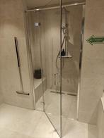 Douchedeur nis 100 cm linksdr. helder veiligheidsglas - 0026, Ophalen, Nieuw, Glas, Douche