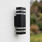 Wandlamp | Up en down | IP65 | Zwart | 2x GU10 | Malibu, Ophalen of Verzenden, Nieuw