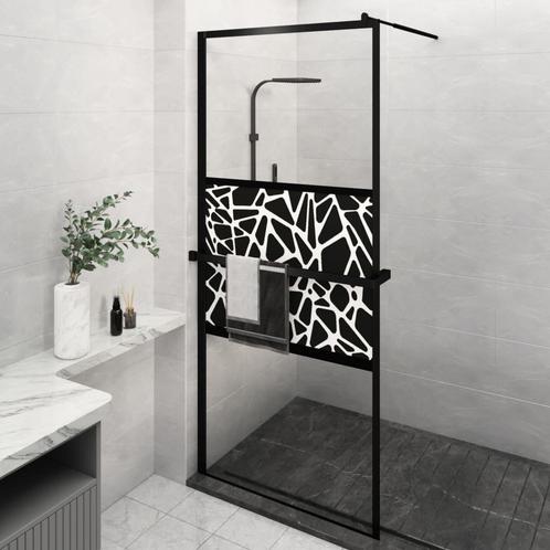 vidaXL Inloopdouchewand met schap 100x195 cm ESG-glas, Doe-het-zelf en Verbouw, Sanitair, Nieuw, Verzenden