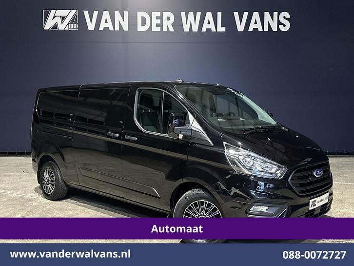 Ford Transit Custom | 2.0 TDCI 130pk Automaat L2H1 Euro6, Auto's, Bestelauto's, Dealer onderhouden, Te koop, Automaat, Diesel