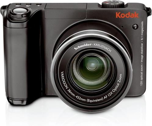 Kodak EasyShare Z8612 IS Digitale Compact Camera - Zwart, Audio, Tv en Foto, Fotocamera's Digitaal, Zo goed als nieuw, Verzenden