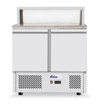 Pizzawerkbank Met 2 Deuren 300L, Arktic, 230v/310w, 900x700x, Witgoed en Apparatuur, Koelkasten en IJskasten, Ophalen of Verzenden