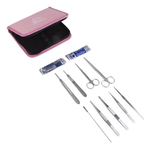 Dissectie set - snijset &amp; instrumentensetje geneeskunde - di, Diversen, Verpleegmiddelen, Nieuw, Verzenden