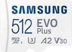 geheugenkaart Micro SD 512 GB Samsung  (met SD-adapter) -, Nieuw, Verzenden