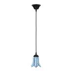 Tiffany Hanglamp aan snoer Gentian Blue
