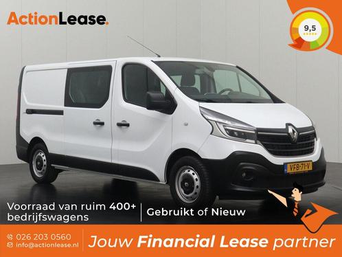 Renault Trafic Dubbel cabine L2 H1 2020 Diesel Automaat, Auto's, Renault, Dealer onderhouden, Te koop, Zwart, Automaat, Financial lease