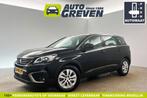 Peugeot 5008 1.2 PureTech AUT 7 Pers Cam Clima Virtual PDC., Automaat, Zwart, Nieuw, SUV of Terreinwagen