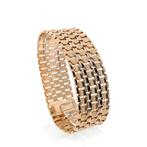 18 Krt. Rosé gouden armband | 20 cm (vintage) (vintage), Ophalen of Verzenden, Gebruikt, Overige kleuren, Goud