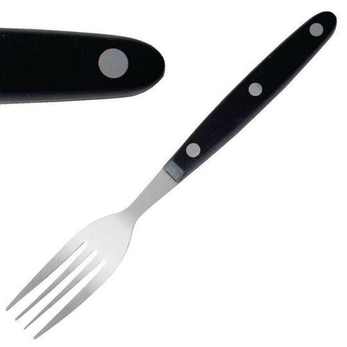 Steakvorken - Zwart heft - 12 stuks - Olympia - C135, Zakelijke goederen, Horeca | Overige, Verzenden