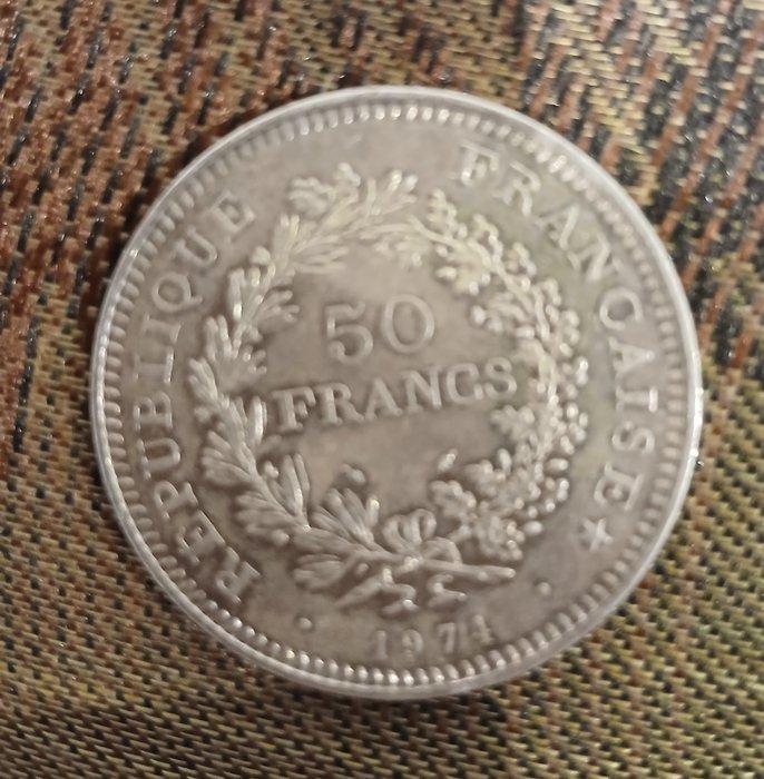 Frankrijk. 50 Francs 1974 Hercule (Zonder minimumprijs), Postzegels en Munten, Munten | Europa | Euromunten