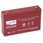 Zenith VRLA accu | ZGL060020 | 6V 7Ah, Ophalen of Verzenden, Nieuw